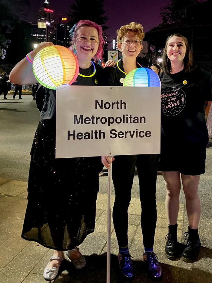 North Metropolitan Health Service at PRIDE 2022