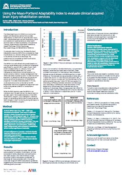 Using the Mayo-Portland Adaptability Index to evaluate clinical acquired brain injury rehabilitation services