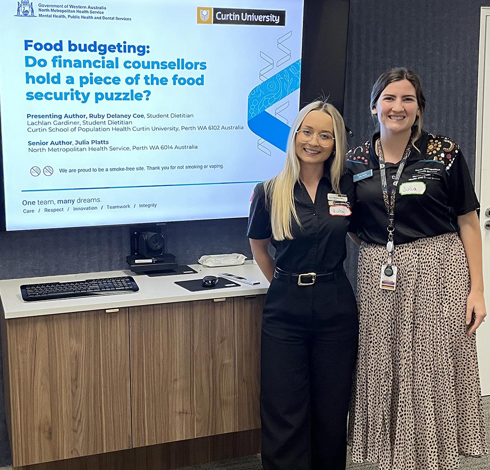 Dietitians Australia WA Symposium Presentation - Ruby and Julia